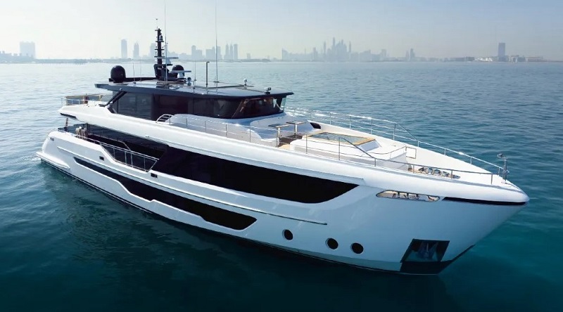 This New 111-Foot Superyacht Has a Glass-Bottom Pool That Looks Into the Owner’s Suite