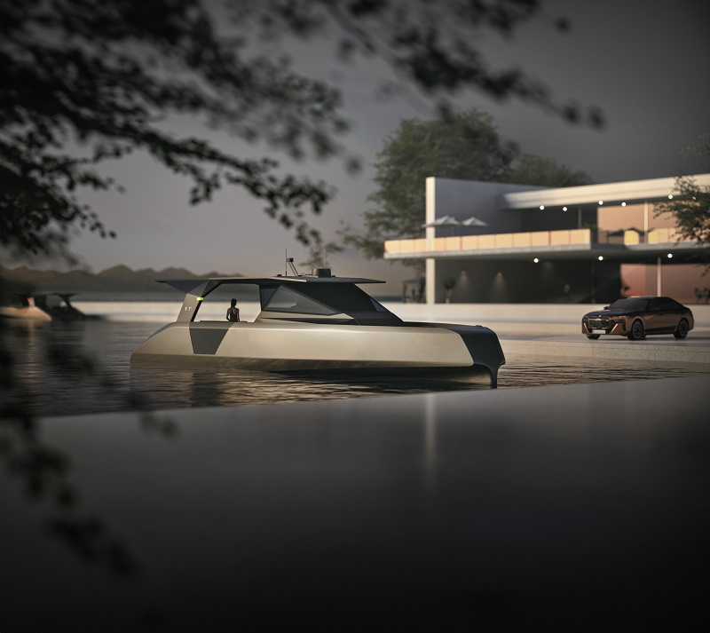 TYDE and BMW Unveil Electric-Powered Luxury Yacht