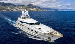 43m Baglietto yacht Ira sold and renamed Tiamat