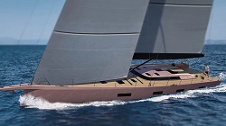 This Pastel-Pink 80-Foot Sailing Yacht Is Hopping on the Marine World’s Most Colorful Trend