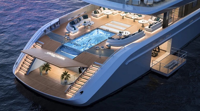 This New 262-Foot Superyacht Is Like a 1960s Sports Car on the High Seas