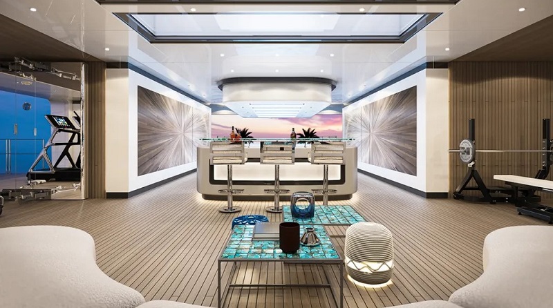 This New 262-Foot Superyacht Is Like a 1960s Sports Car on the High Seas