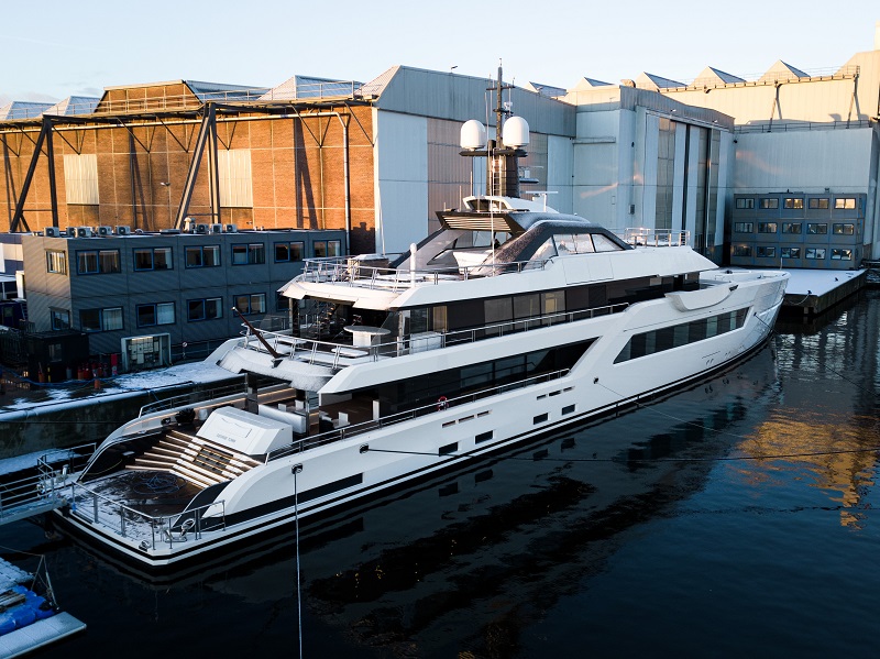 Amels 60 Satemi Delivered by Damen Yachting