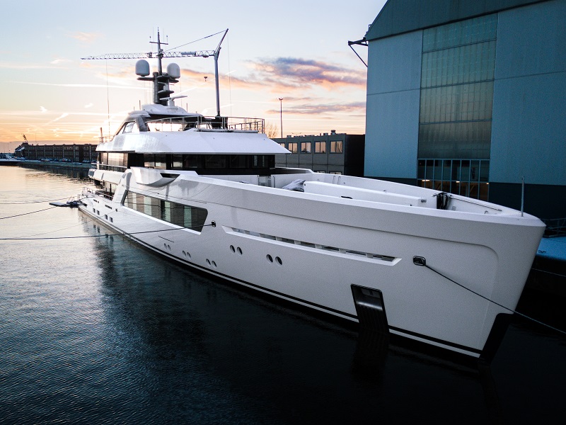 Amels 60 Satemi Delivered by Damen Yachting