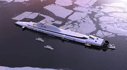 This Massive New Superyacht Doubles as a Submarine That Can Dive 820 Feet Underwater