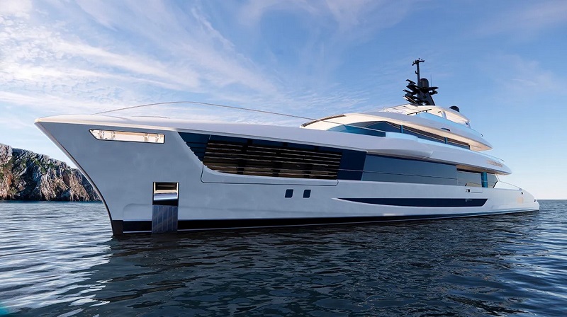 This New 170-Foot Superyacht Has an Open-Air Cinema and a Massive Pool