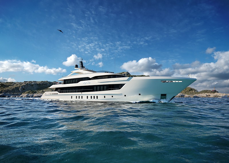 Heesen’s YN 20255 Named Iris Blue and Delivered