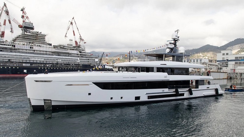 First Tankoa T450 superyacht launched and christened Go