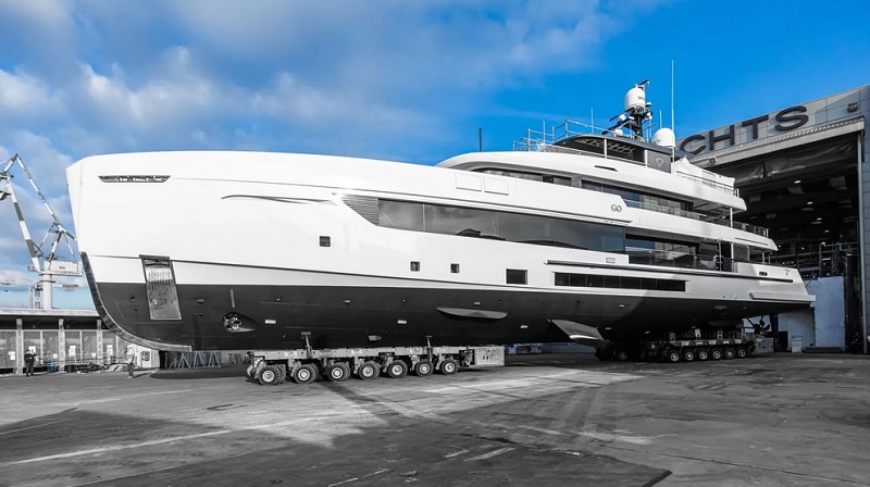 First Tankoa T450 superyacht launched and christened Go