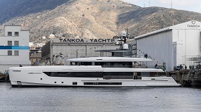 First Tankoa T450 superyacht launched and christened Go