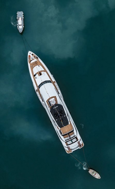 This 197-Foot Custom Superyacht Can Cruise in the Shallowest of Waters