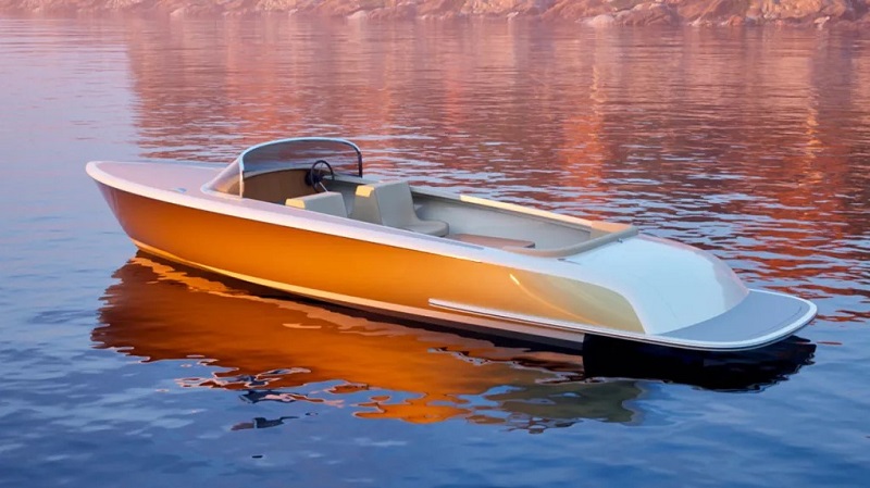 This 28-Foot Electric Yacht Brings Classic 1950s Design to Modern Boating