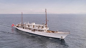 122-year-old 55m classic yacht Madiz joins the market