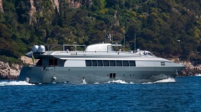 41m Baglietto motor yacht Blue Ice sold