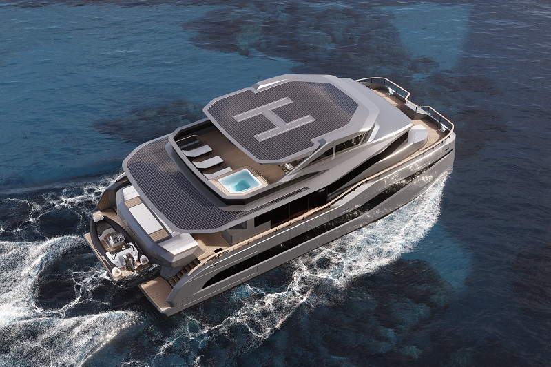 Cosmopolitan 70 Is Under Construction and the New Cosmopolitan 85 Presented by Cosmopolitan Yachts