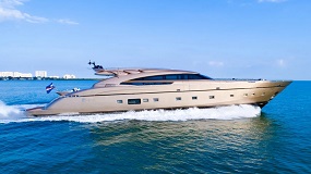 36m AB Yachts motor yacht Five Waves joins market