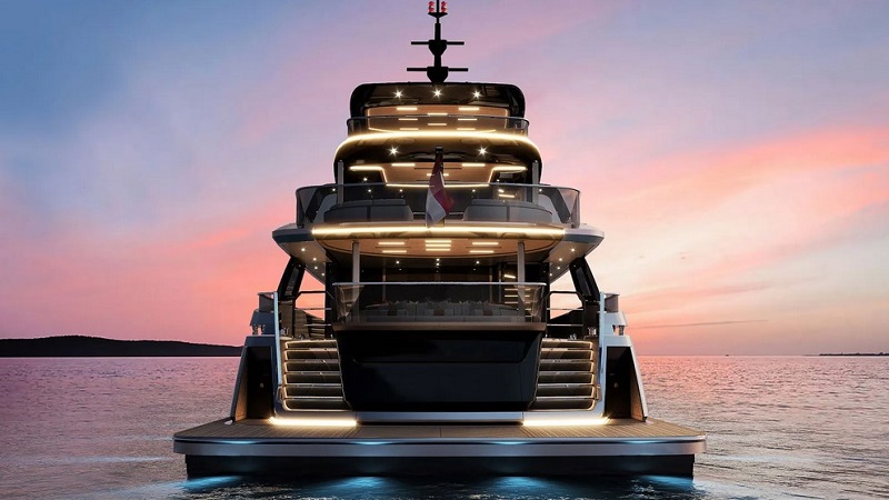 Van der Valk unveils largest custom superyacht Project EVO