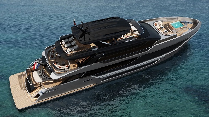 Van der Valk unveils largest custom superyacht Project EVO