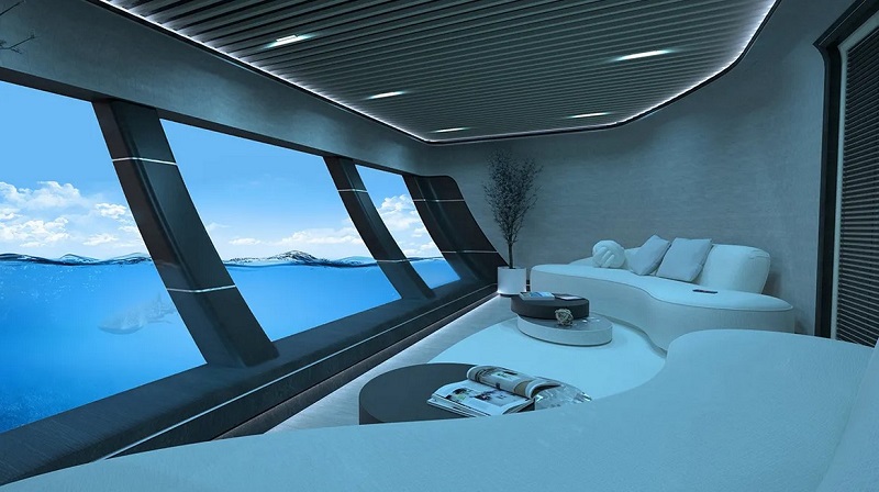 Forget a Crow’s Nest. This 207-Foot Explorer Yacht Concept Has Its Own Pop-Up Observatory.