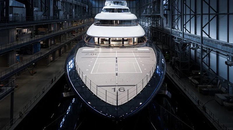 The World’s First Hydrogen-Powered Superyacht Just Hit the Water