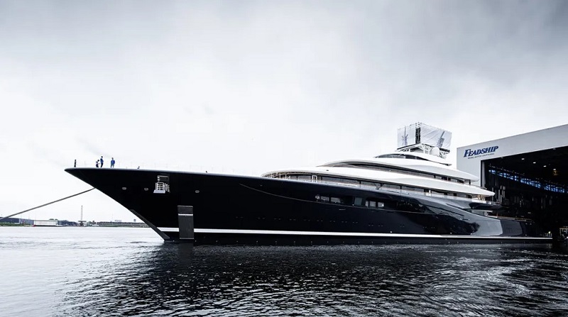 The World’s First Hydrogen-Powered Superyacht Just Hit the Water