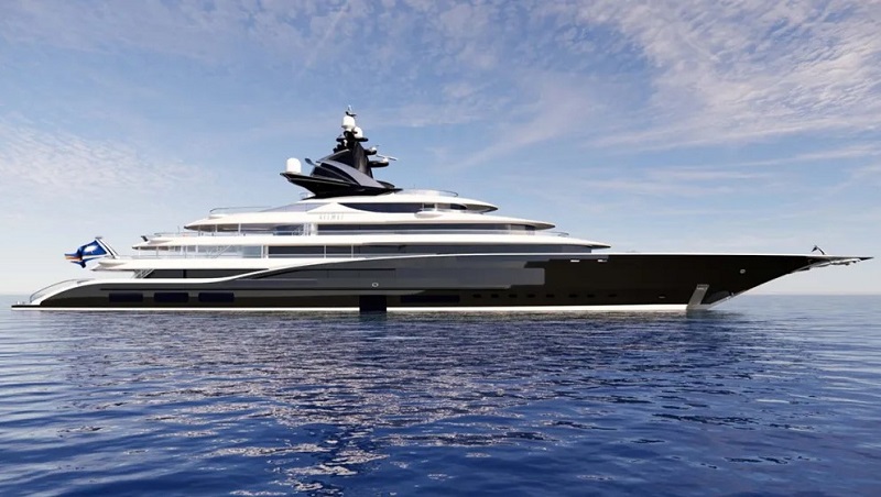 This New 400-Foot Gigayacht Has 3 Pools and an Underwater Lounge