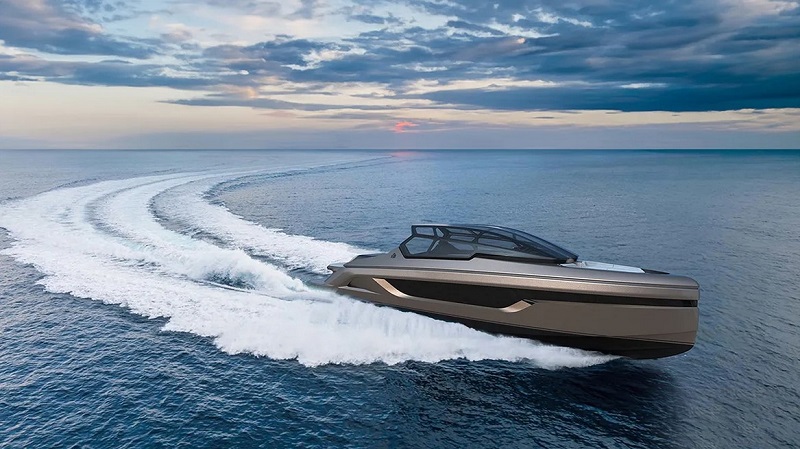 This Sleek New 55-Foot Carbon-Fiber Yacht Looks Like a Spaceship for the High Seas