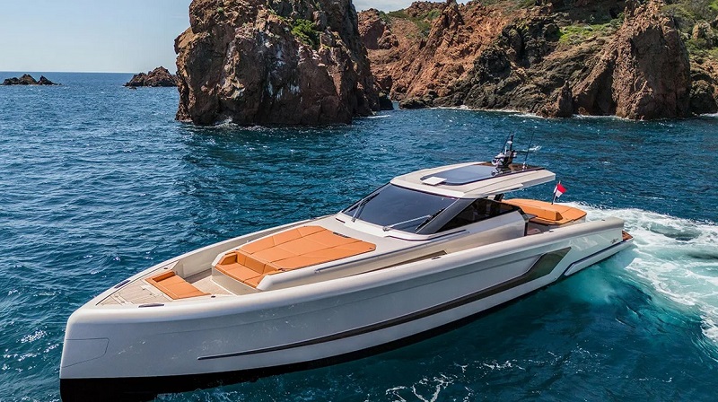 This Wild New 62-Foot Yacht Has Not One but Two Party Decks