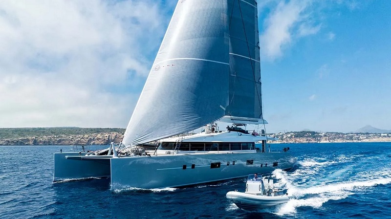 The World’s Largest Carbon-Fiber Sailing Catamaran Could Be Yours for  Million