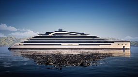 This Massive 1,063-Foot Residential Gigayacht Will Be Bigger Than ‘Titanic’