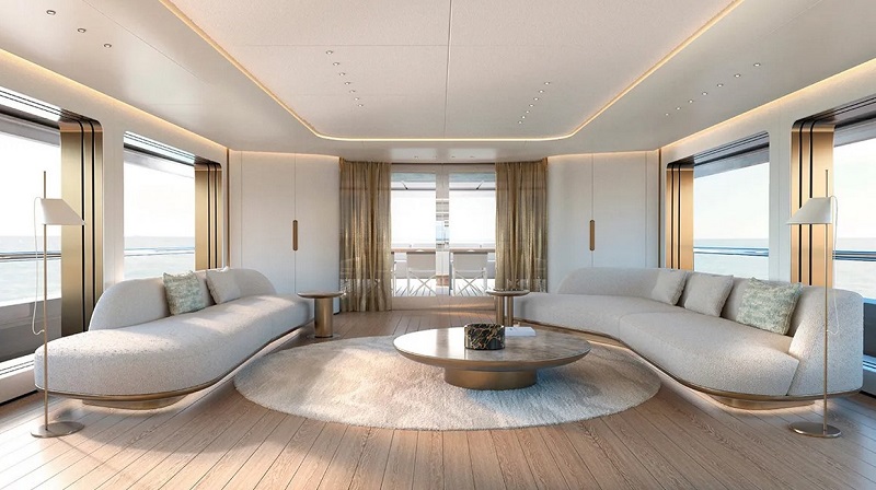 This New 131-Foot Superyacht Has Its Own High-Tech Game Area