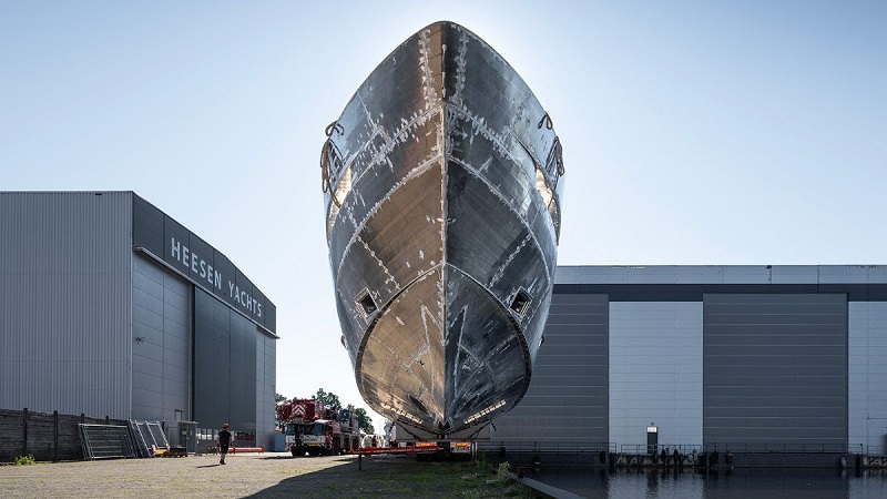 Heesen Reaches Milestone in Construction of Project Sophia