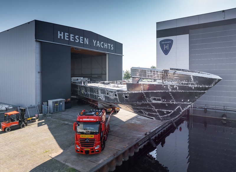 Heesen Reaches Milestone in Construction of Project Sophia