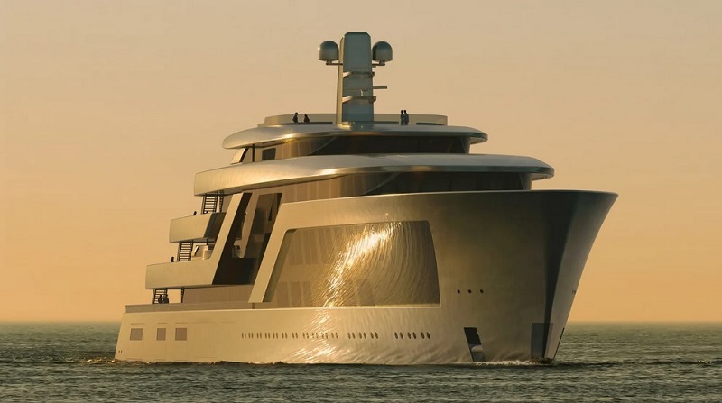 Revival: Isaac Burrough Design rereleases reimagined 134m superyacht design six years later