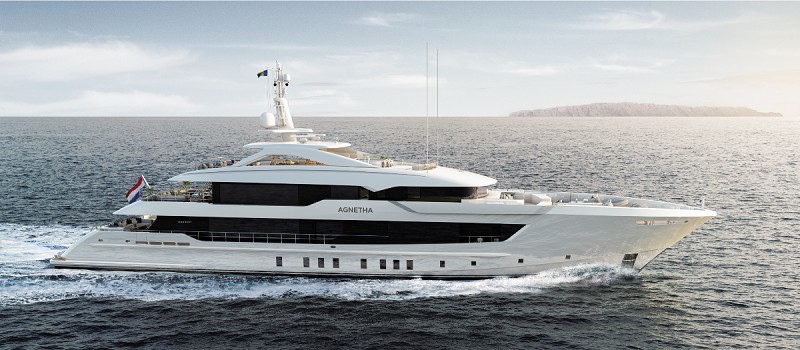 55m Project Agnetha Revealed by Heesen