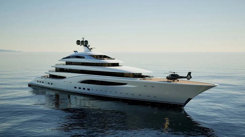 Meet Zephyr, a Giant 378-Foot Megayacht With Not One But Two Pools