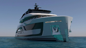 Construction Advances on 32m Custom Explorer Yacht Hanaa