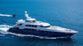 49m Trinity motor yacht La Dea II joins market