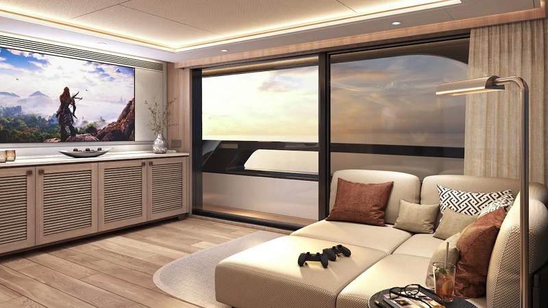 First interior look at 35m custom Van der Valk superyacht Project Samba