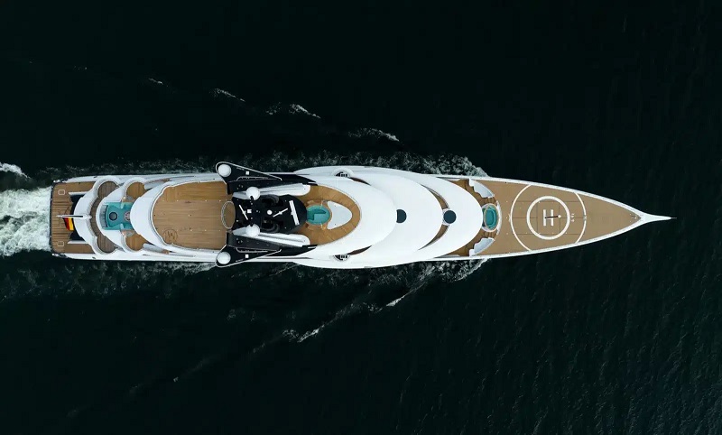 Kismet, one of the most powerful superyachts in the world