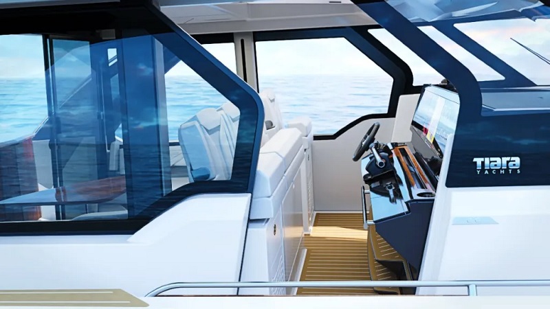 Tiara’s Newest 56-Foot, 600 HP Boat Is a Speed Demon in a Full-Feature Package