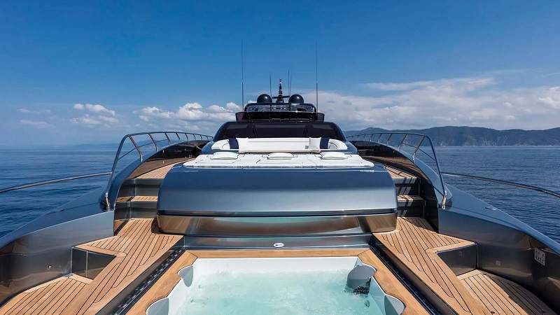 New 34m Riva yacht Taku joins the market