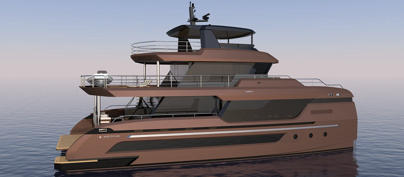 24m BC80 Unveiled by Bering Yachts