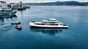 Construction progresses on third unit in Ada Yacht Works' 50m superyacht series