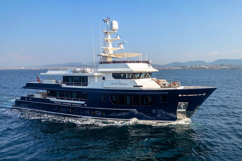 37m Seven Seas made waves in the yachting world