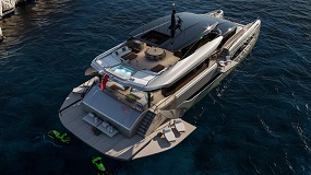 This New 111-Foot Hybrid Catamaran Is Topped With a Glass Hot Tub