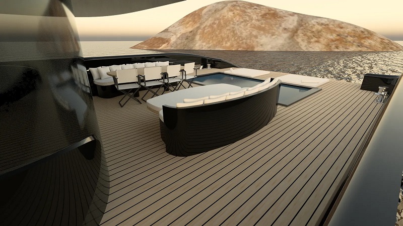 Alpha Tango Yachts and Brythonic Yachts join forces on 50m yacht concept