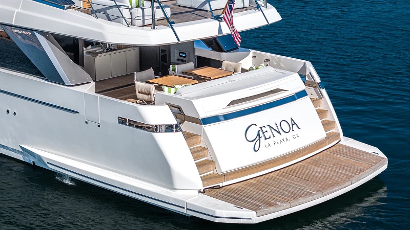 Further 0k price drop on 31m Sanlorenzo motor yacht Genoa