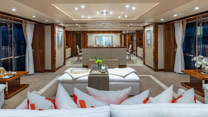 47m Sunseeker yacht Alessandra III listed for sale