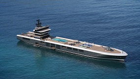 Oceanco and Mario Biferali collaborate on 150m yacht conversion concept